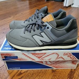 Men's New Balance 574 Classics Shoes ML574GPB, Castlerock, Size 10.5 D